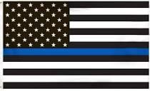 blue line flag - United Police Fund