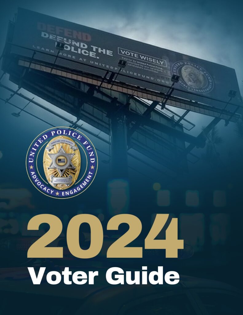 United Police Fund 2024 Voter Guide Cover Page